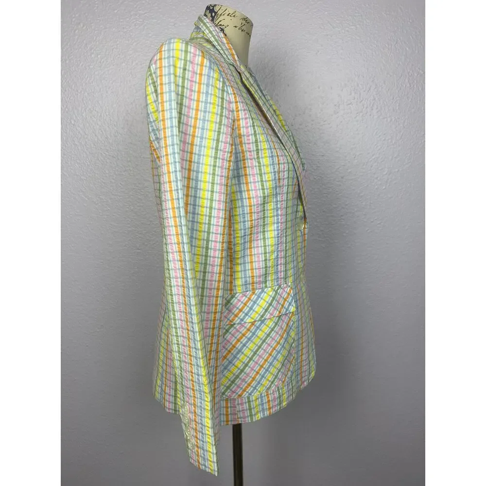 Vintage Paula Brooks Original Plaid Blazer - Picture 8 of 12